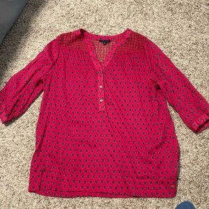 Tommy Hilfiger Magenta Blouse